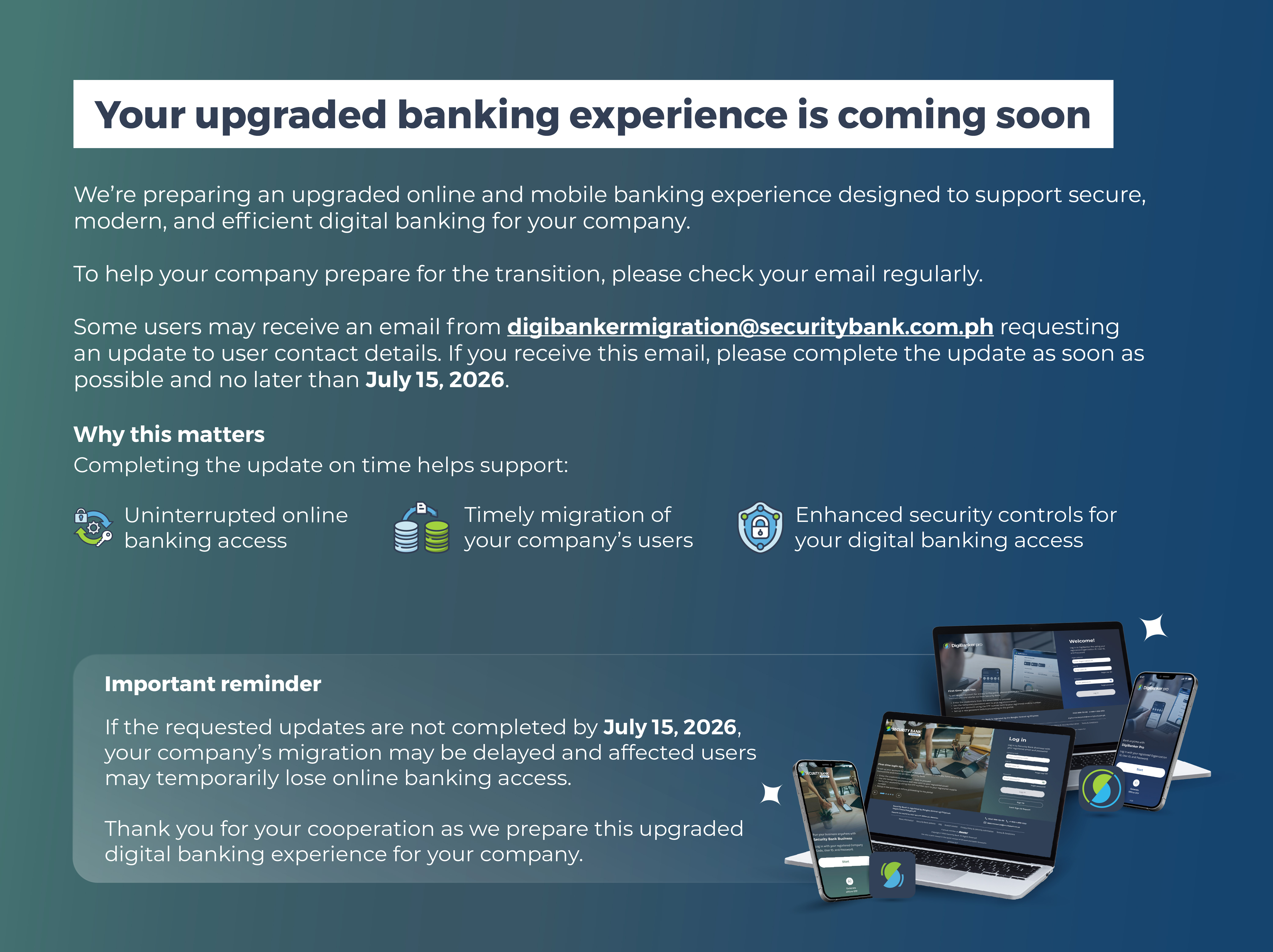 Digibanker Splash Screen